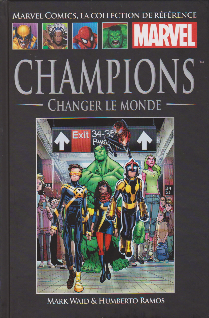 Couverture de Marvel Comics - La collection (Hachette) -197146- Champions : Changer Le Monde