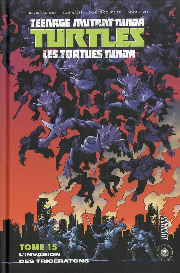Couverture de Teenage Mutant Ninja Turtles - Les Tortues Ninja (HiComics) -15- L'invasion des tricératons