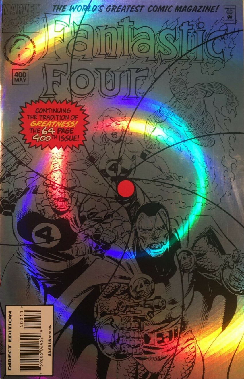 Couverture de Fantastic Four Vol.1 (1961) -400- Even The Watchers Can Die !