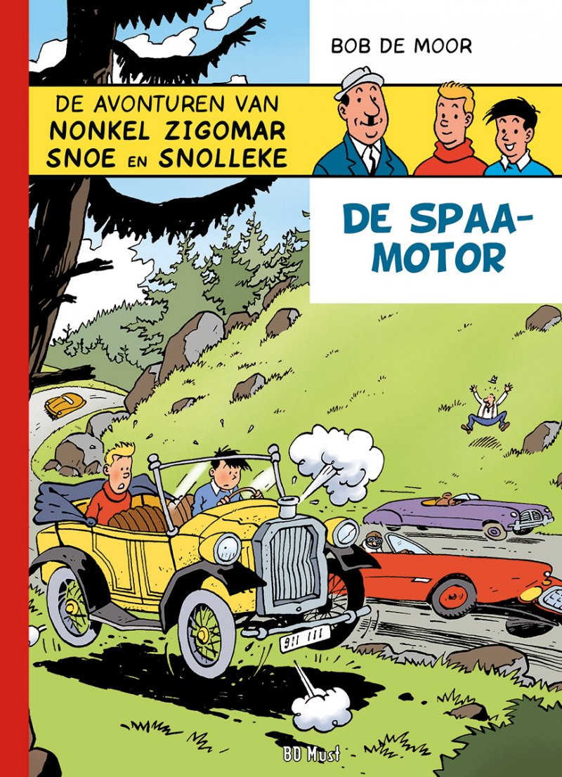 Couverture de Nonkel Zigomar (BD Must) -2TL- De Spaa-motor
