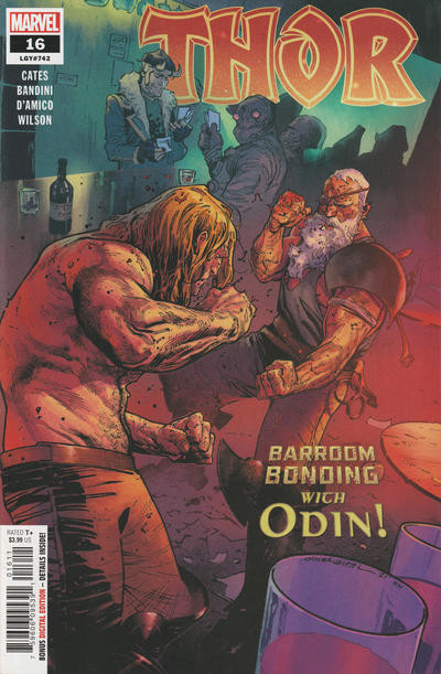 Couverture de Thor Vol.6 (2020) -16- Barroon Bonding with Odin!