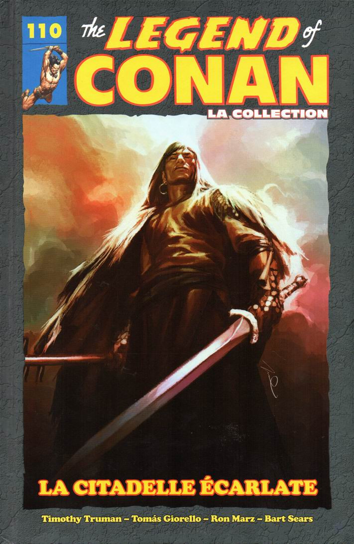 Couverture de The savage Sword of Conan (puis The Legend of Conan) - La Collection (Hachette) -11035- La Citadelle écarlate