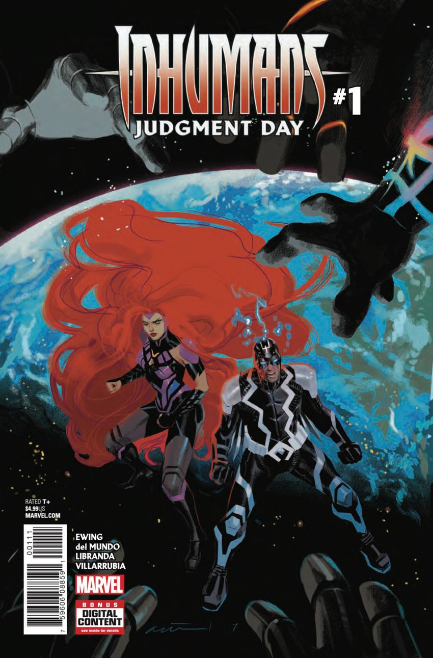 Couverture de Inhumans: Judgment Day (2018) -1- Judgement Day