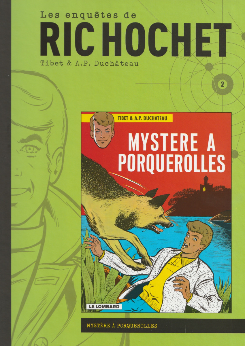 Couverture de Ric Hochet (Les enquêtes de) (CMI Publishing) -2- Mystère à Porquerolles