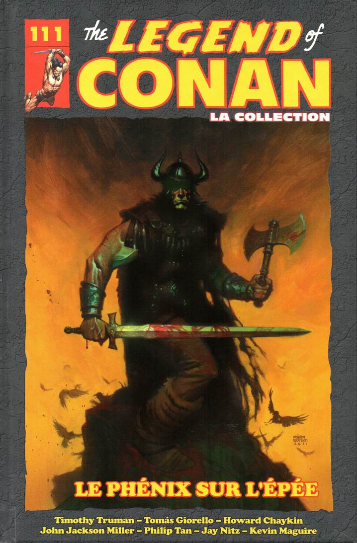 Couverture de The savage Sword of Conan (puis The Legend of Conan) - La Collection (Hachette) -11136- Le Phénix sur l'épée