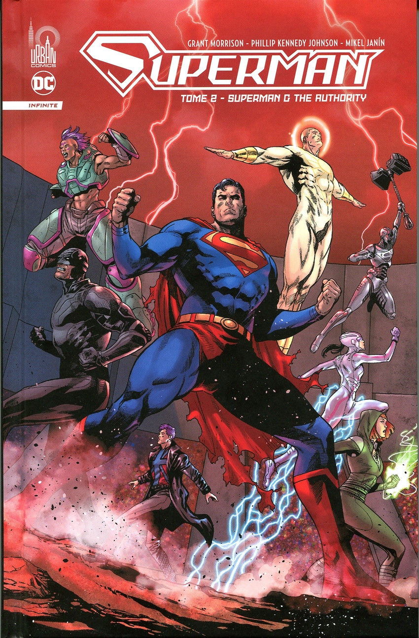 Couverture de Superman Infinite -2- Superman & The Authority