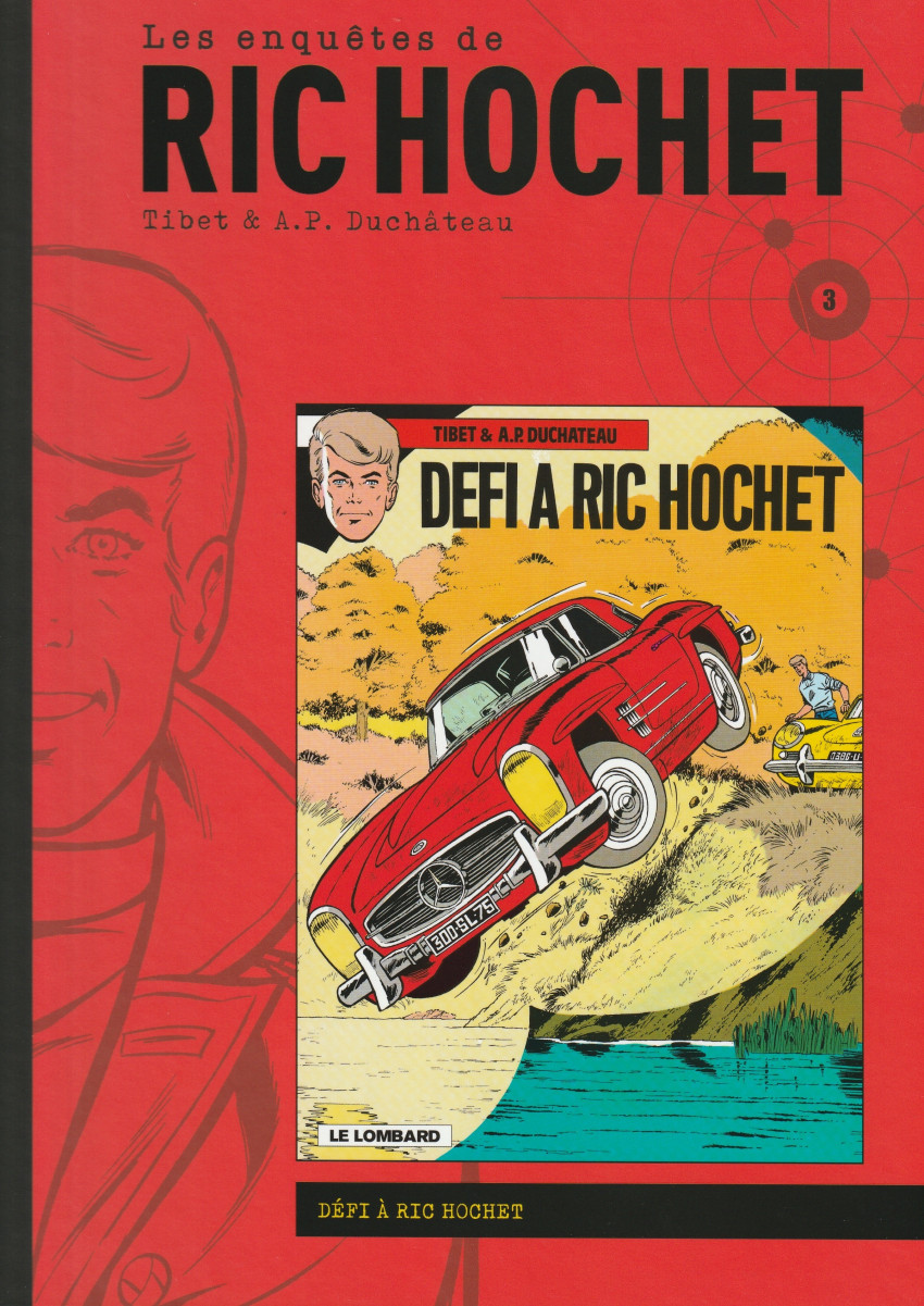 Couverture de Ric Hochet (Les enquêtes de) (CMI Publishing) -3- Défi à Ric Hochet