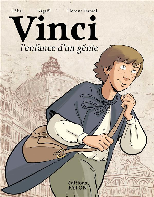 Couverture de Vinci, l'enfance d'un génie