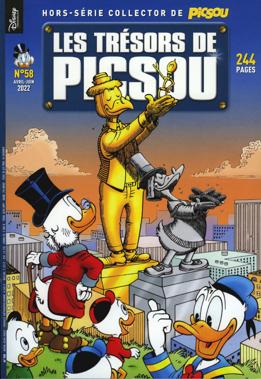 Couverture de Picsou Magazine Hors-Série -58- Les trésors de Picsou : L'intégrale de Don Rosa 2002