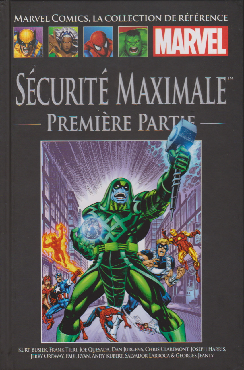 Couverture de Marvel Comics - La collection (Hachette) -203163- Sécurité Maximale : Première Partie