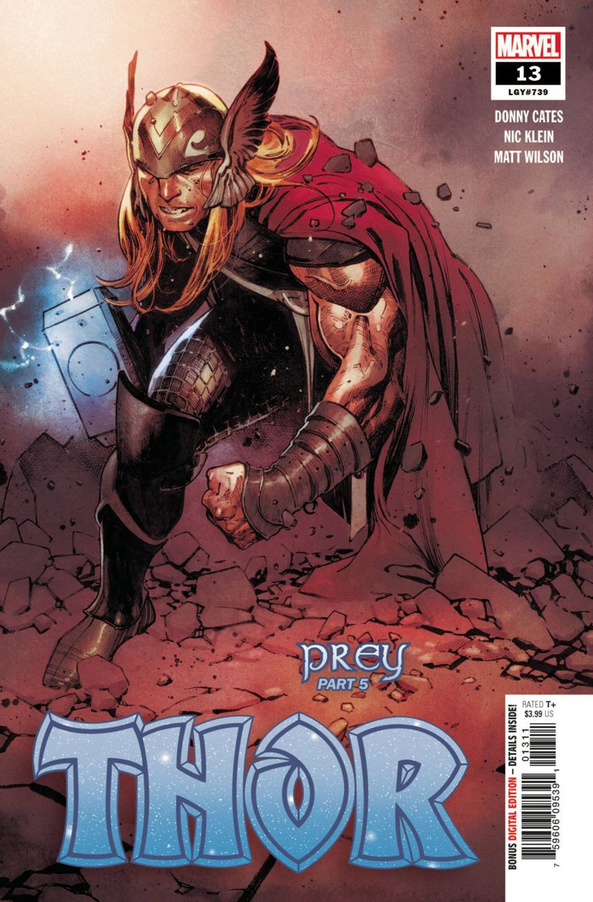 Couverture de Thor Vol.6 (2020) -13- Prey, Part Five of Six