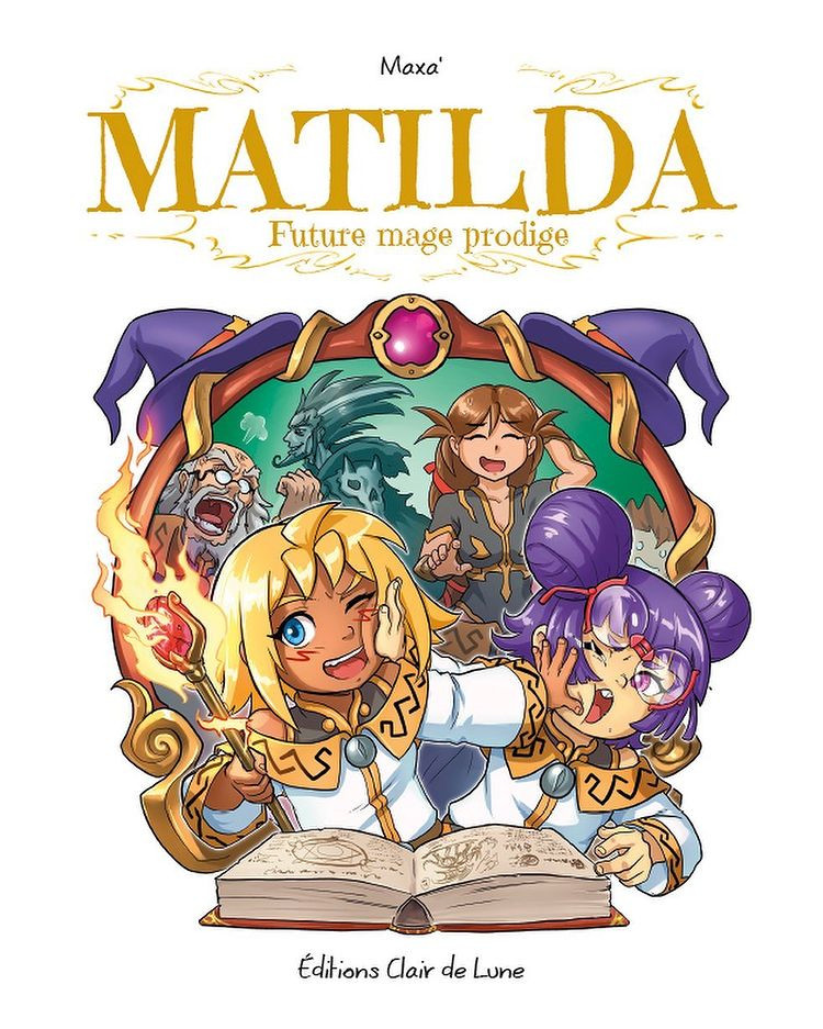 Couverture de Matilda -1- Future mage prodige