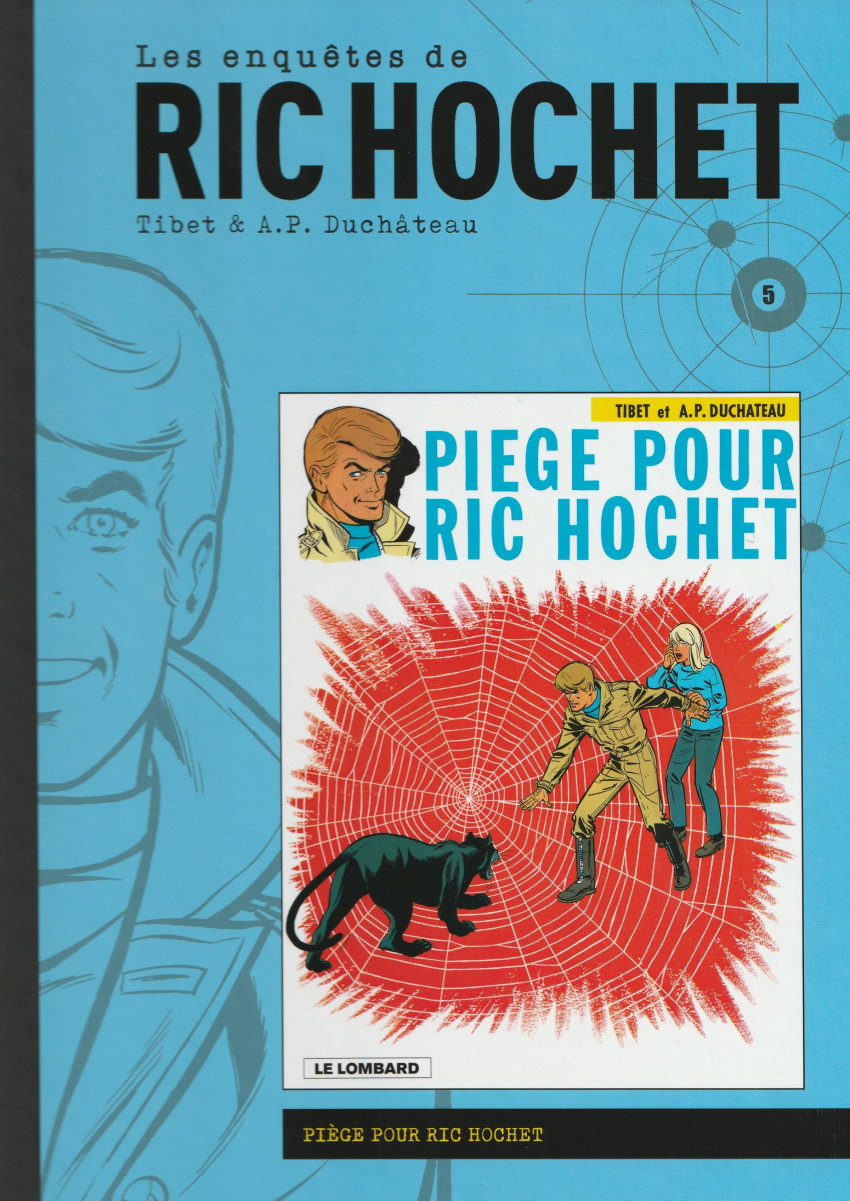 Couverture de Ric Hochet (Les enquêtes de)  (CMI Publishing) -5- Piège pour Ric Hochet