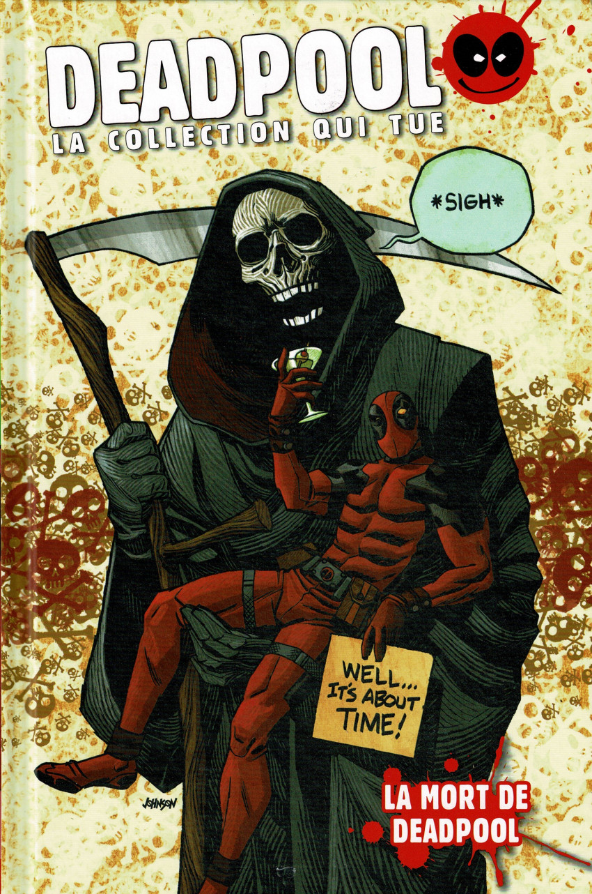 Couverture de Deadpool - La collection qui tue (Hachette) -7561- La mort de Deadpool