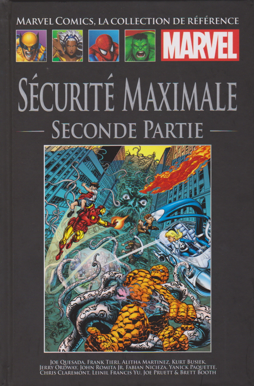 Couverture de Marvel Comics - La collection (Hachette) -205164- Sécurité Maximale : Seconde Partie