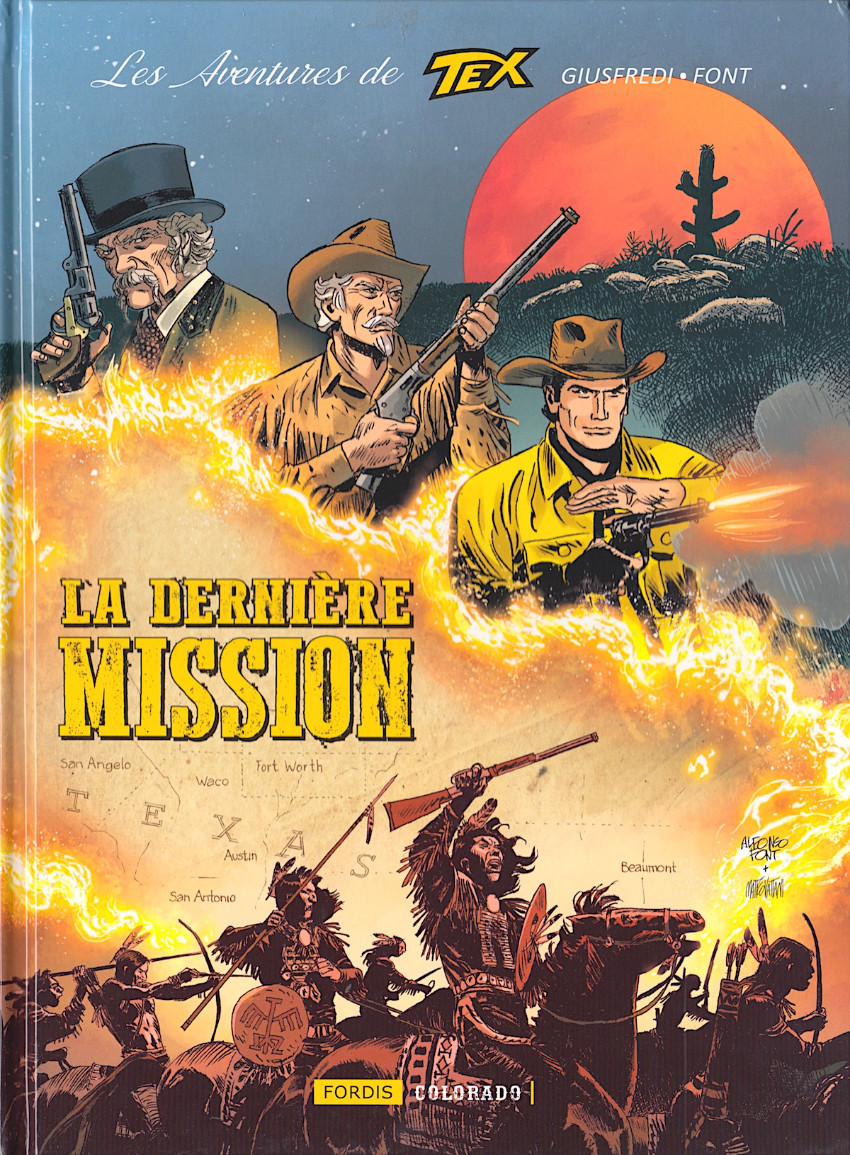 Couverture de Tex (Les aventures de) -3- La dernière mission