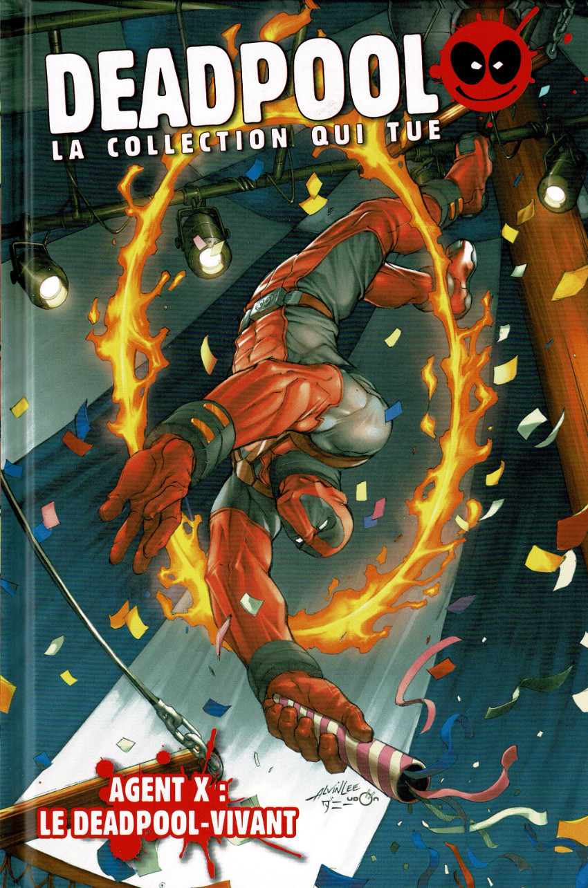 Couverture de Deadpool - La collection qui tue (Hachette) -7718- Agent X : Le Deadpool-vivant