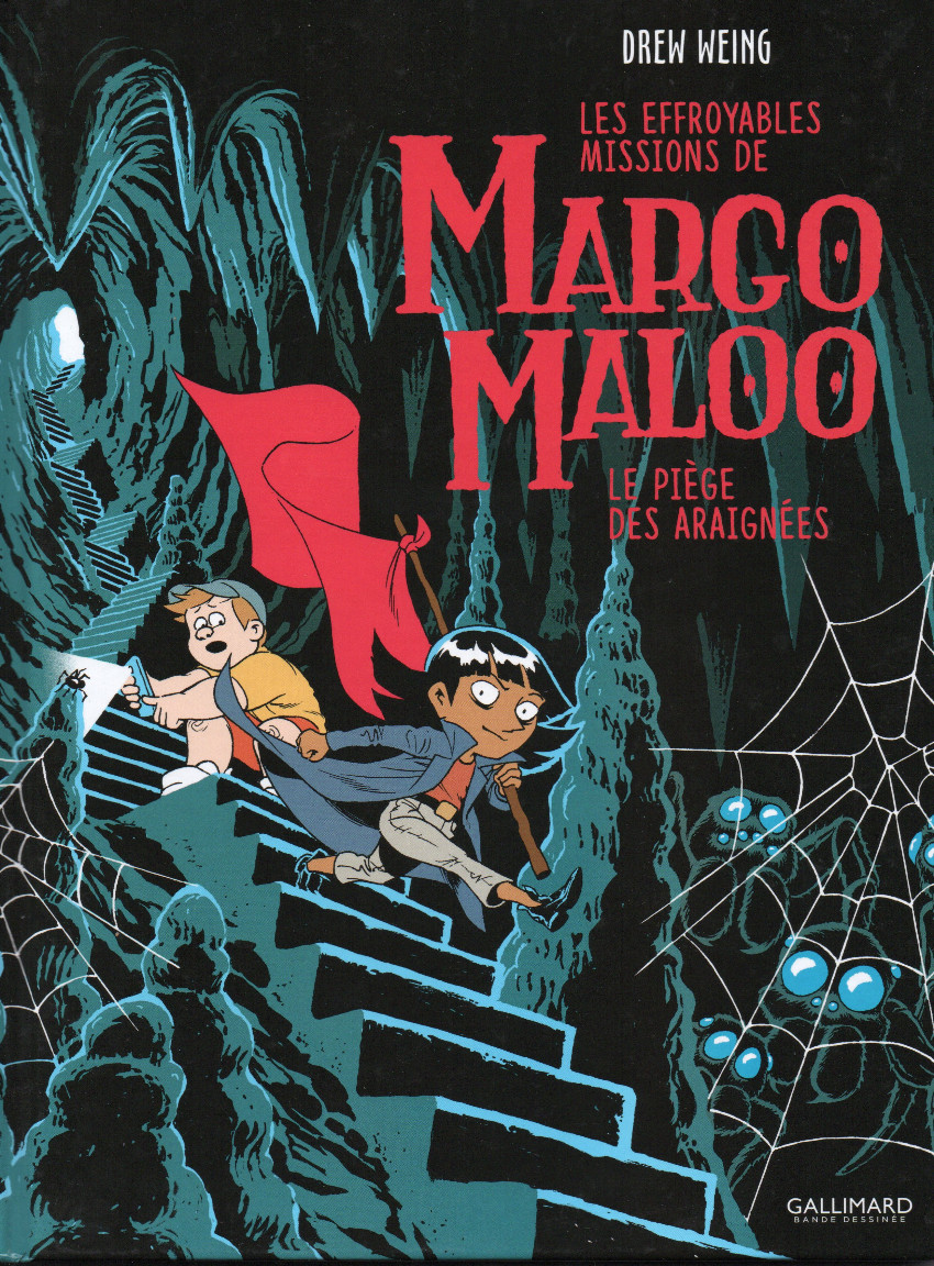 Couverture de Les effroyables missions de Margo Maloo -3- Le piège des araignées