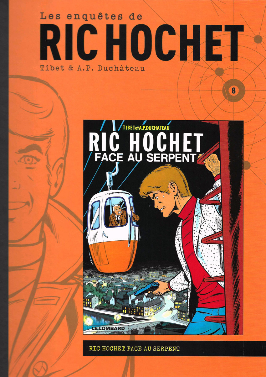 Couverture de Ric Hochet (Les enquêtes de) (CMI Publishing) -8- Face au serpent