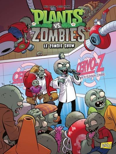 Couverture de Plants vs. Zombies -18- Le zombie show