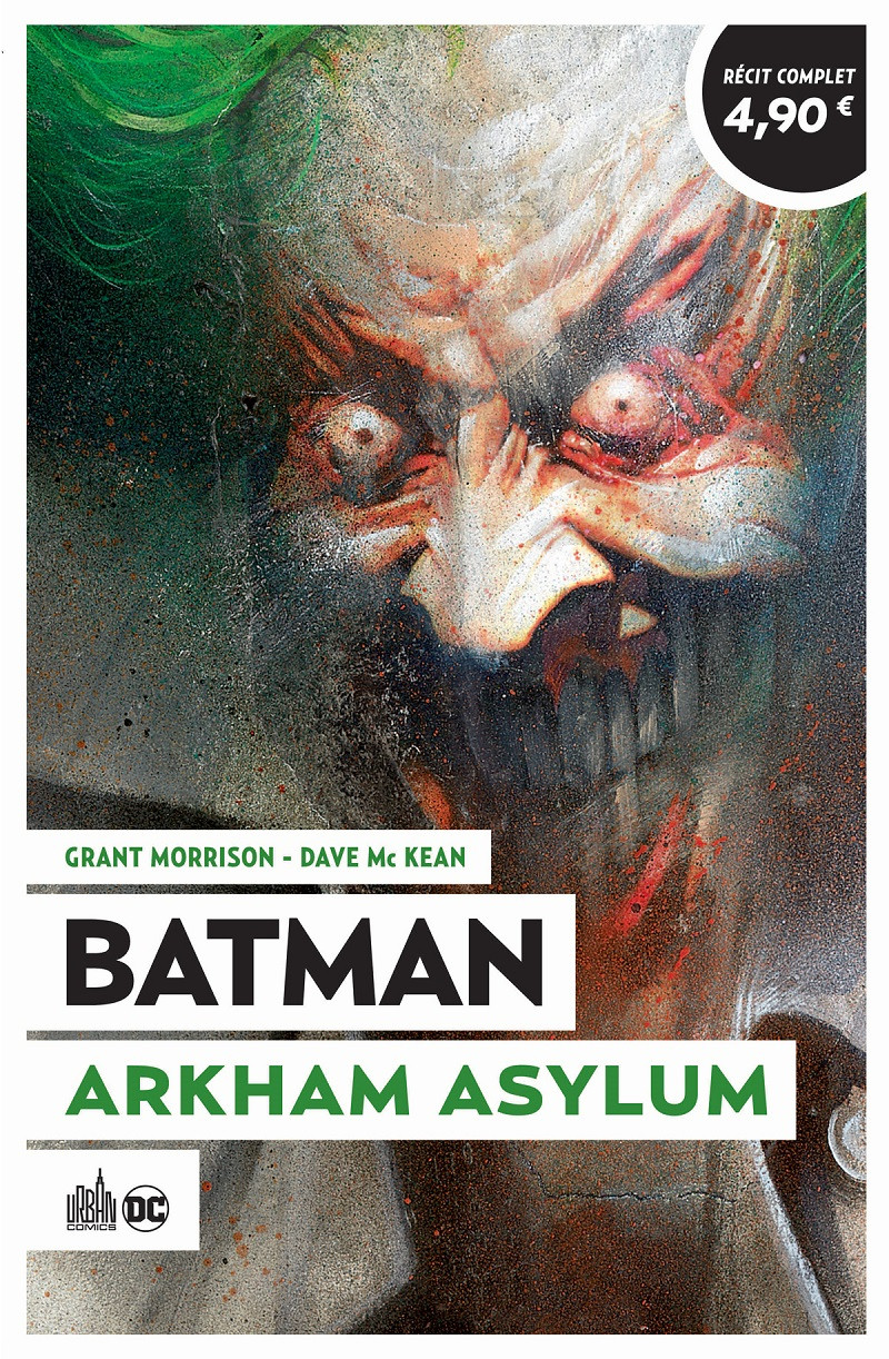 Couverture de Batman - Le meilleur de Batman -3- Arkham asylum