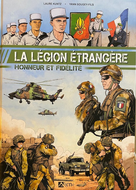 Couverture de La légion Etrangère -1- Honneur et Fidélité