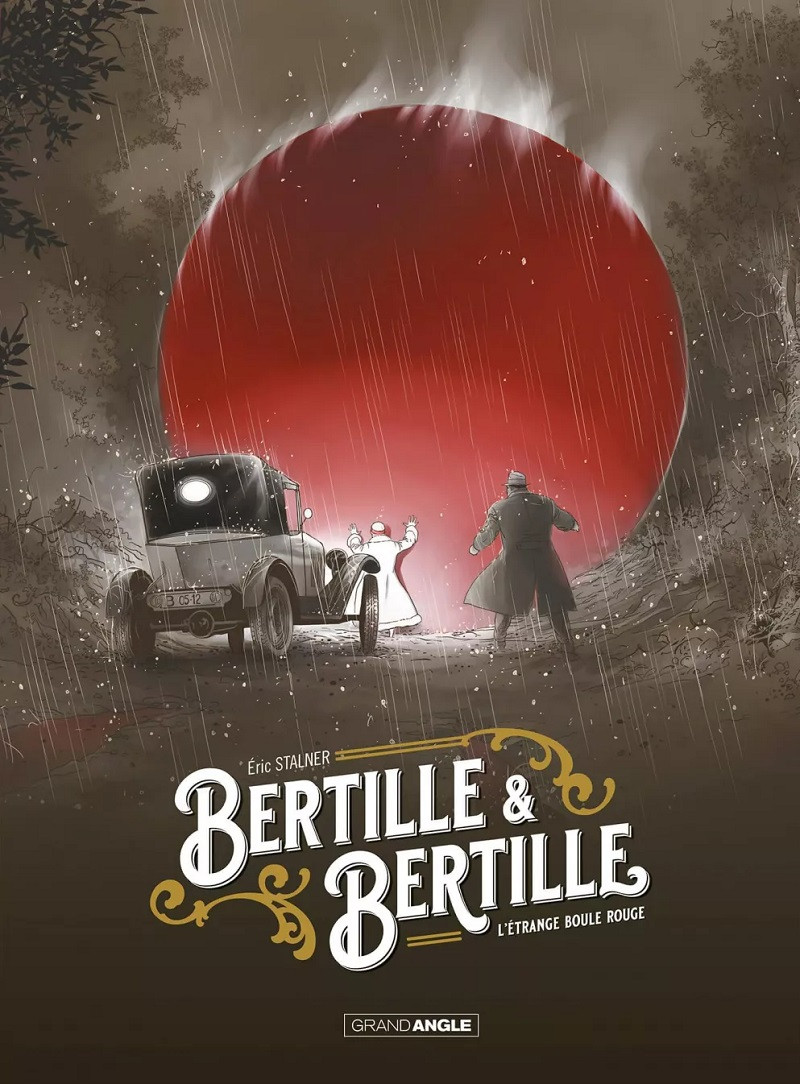Couverture de Bertille et Bertille -1- L'étrange boule rouge
