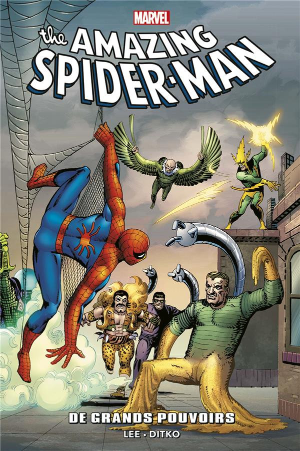 Couverture de The amazing Spider-Man (Marvel Epic Collection) -1- De grands pouvoirs