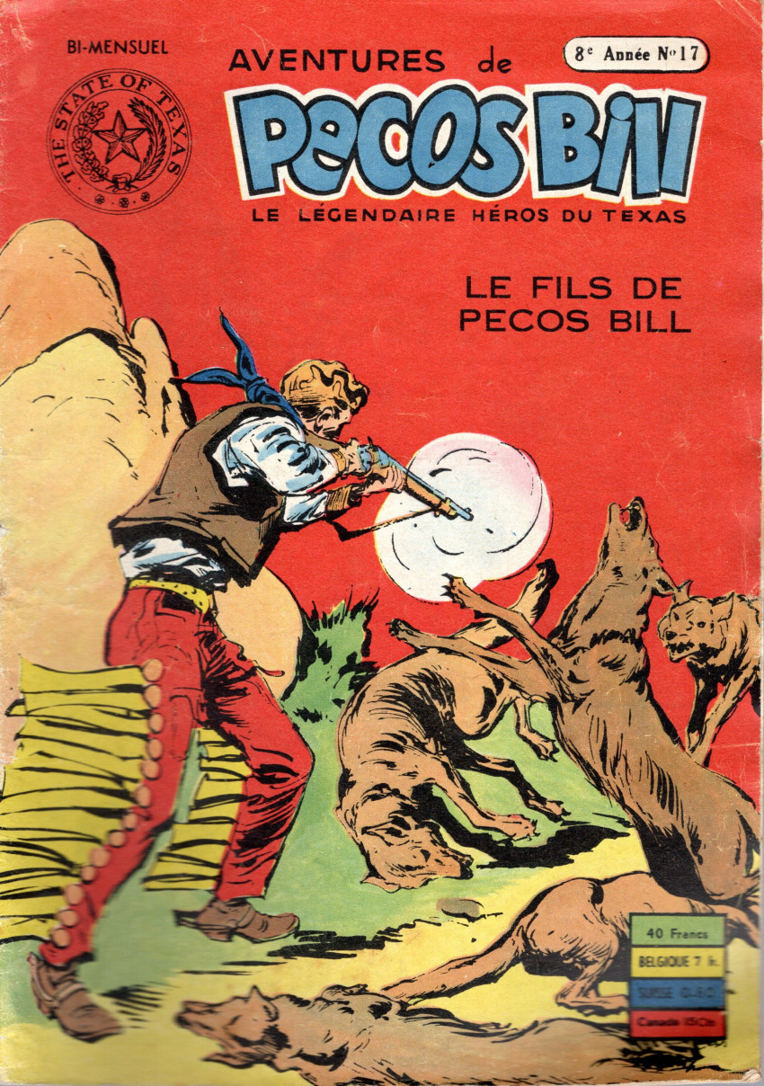 Couverture de Pecos Bill (Aventures de) (PEI 2e série) -8-17- Le fils de Pecos Bill