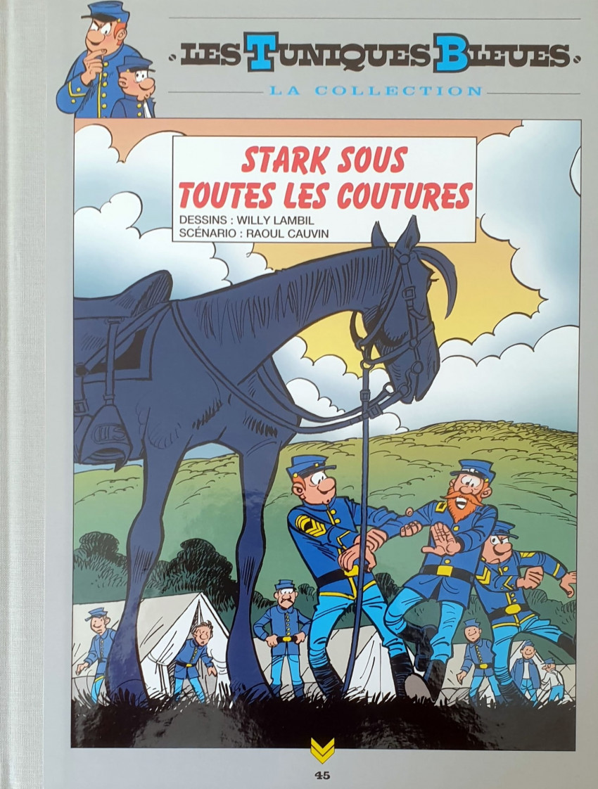 Couverture de Les tuniques Bleues - La Collection (Hachette, 2e série) -4551- Stark sous toutes les coutures