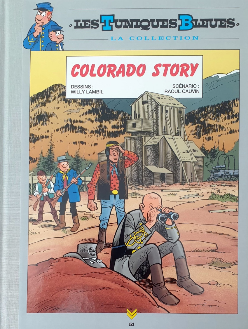 Couverture de Les tuniques Bleues - La Collection (Hachette, 2e série) -5157- Colorado story