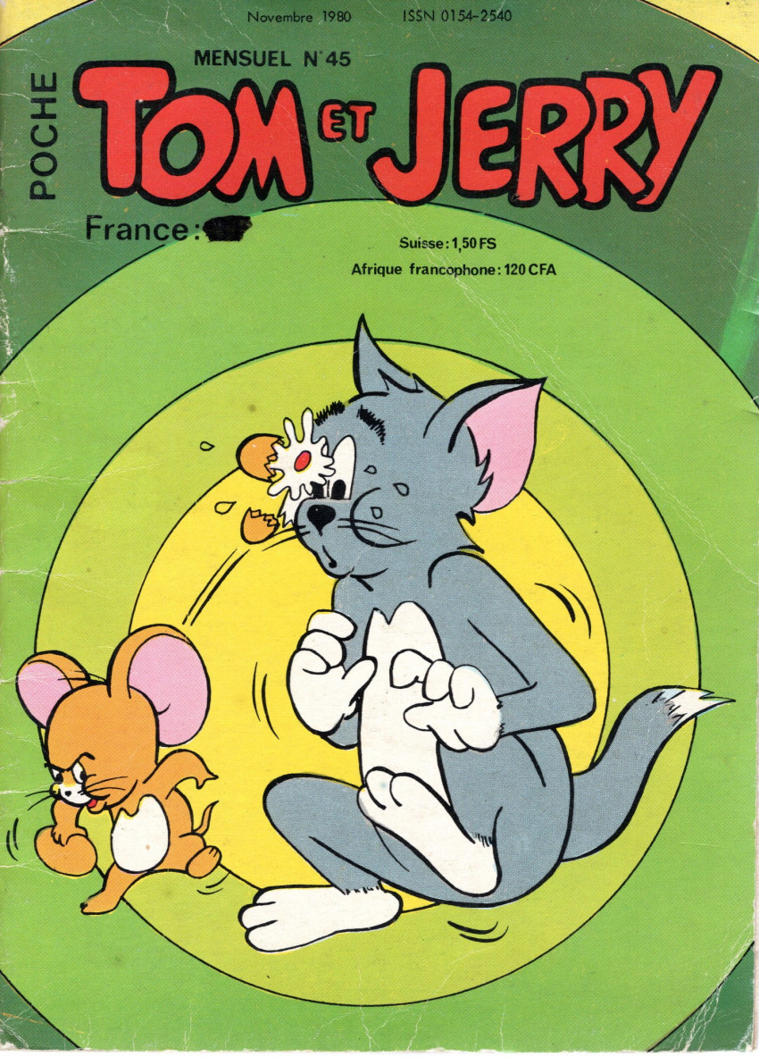 Couverture de Tom et Jerry (Poche) -45- Une maison exposée au soleil