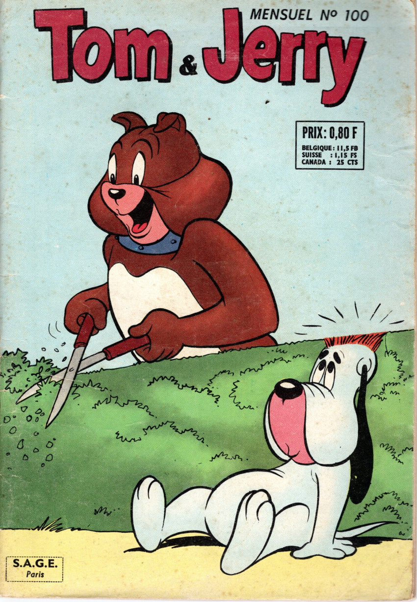 Couverture de Tom et Jerry (Puis Tom & Jerry) (2e Série - Sage) -100- David et Goliath modernes