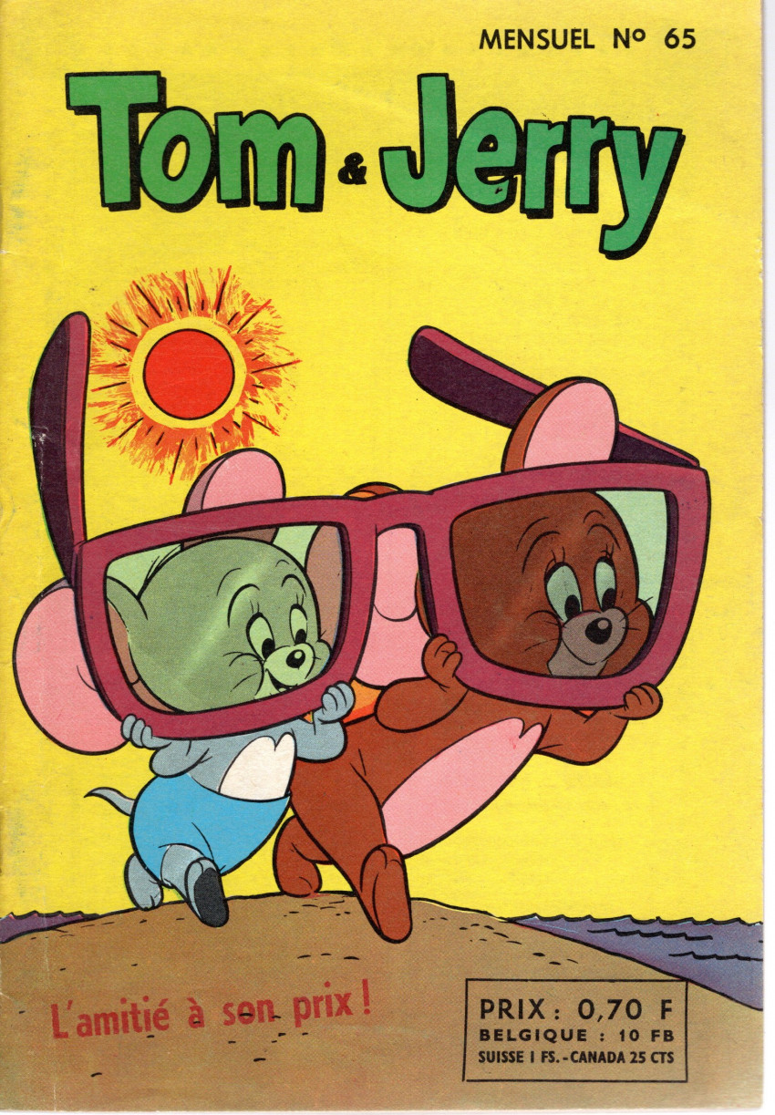 Couverture de Tom et Jerry (Puis Tom & Jerry) (2e Série - Sage) -65- L'amitié a son prix !