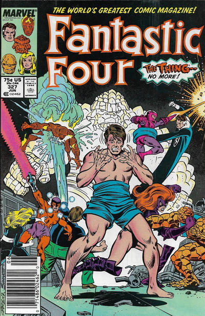 Couverture de Fantastic Four Vol.1 (1961) -327- The Thing…No More!