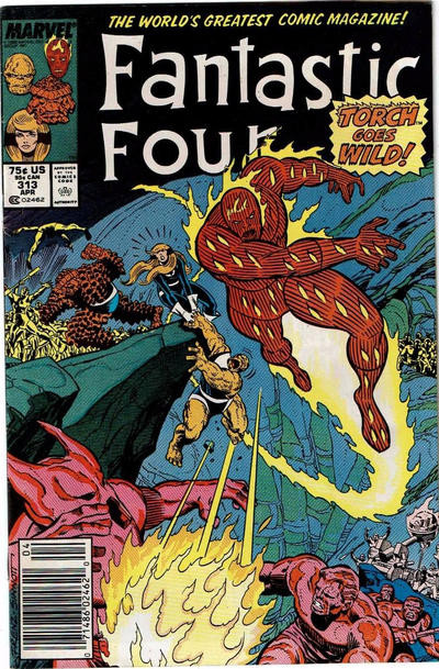 Couverture de Fantastic Four Vol.1 (1961) -313- Torch Goes Wild!