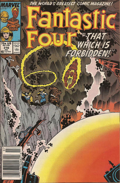 Couverture de Fantastic Four Vol.1 (1961) -316- That Which Is Forbidden!