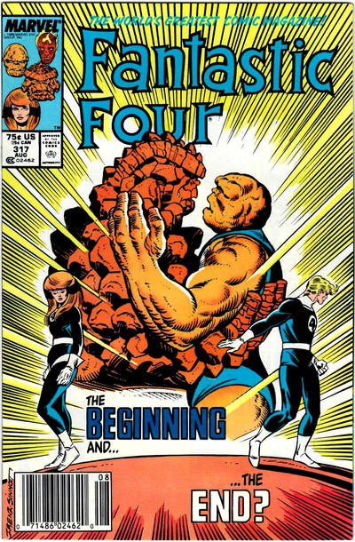 Couverture de Fantastic Four Vol.1 (1961) -317- The Beginning and... ...the End?