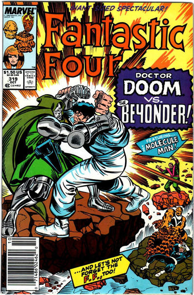Couverture de Fantastic Four Vol.1 (1961) -319- Doctor Doom vs. the Beyonder!