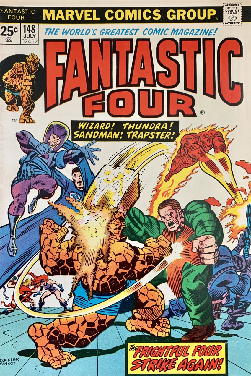Couverture de Fantastic Four Vol.1 (1961) -148- The Frightful Four Strike Again!