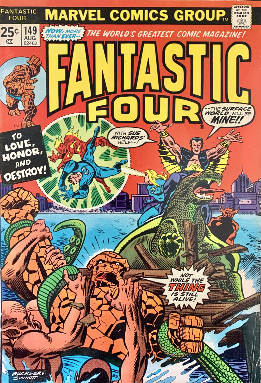 Couverture de Fantastic Four Vol.1 (1961) -149- To love, honor, and destroy!