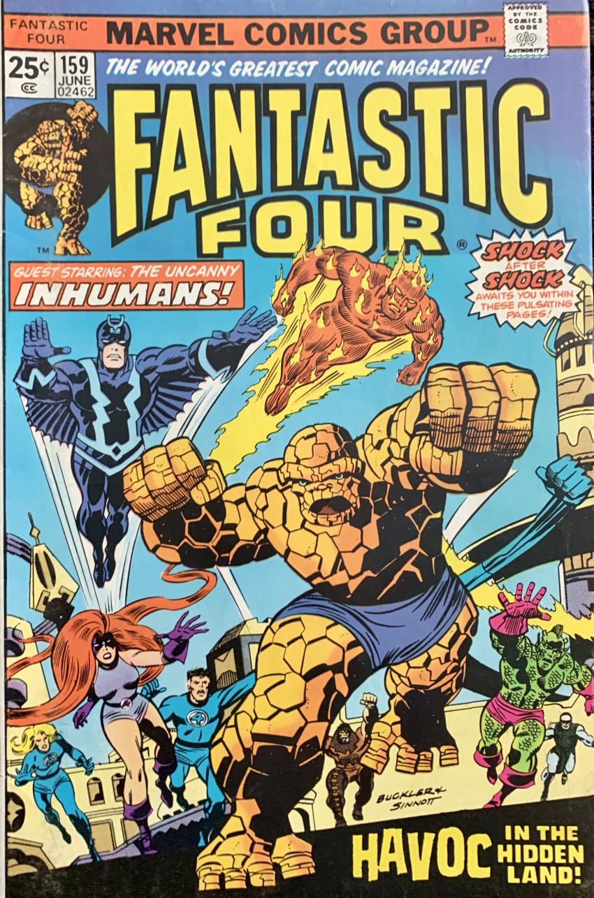 Couverture de Fantastic Four Vol.1 (1961) -159- Havoc in the hidden land!