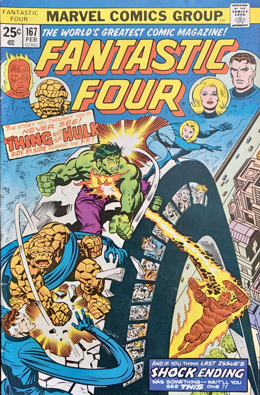 Couverture de Fantastic Four Vol.1 (1961) -167- Issue # 167
