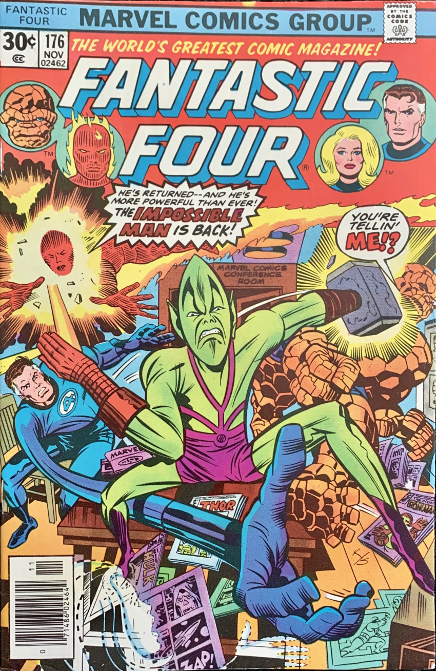 Couverture de Fantastic Four Vol.1 (1961) -176- Issue # 176