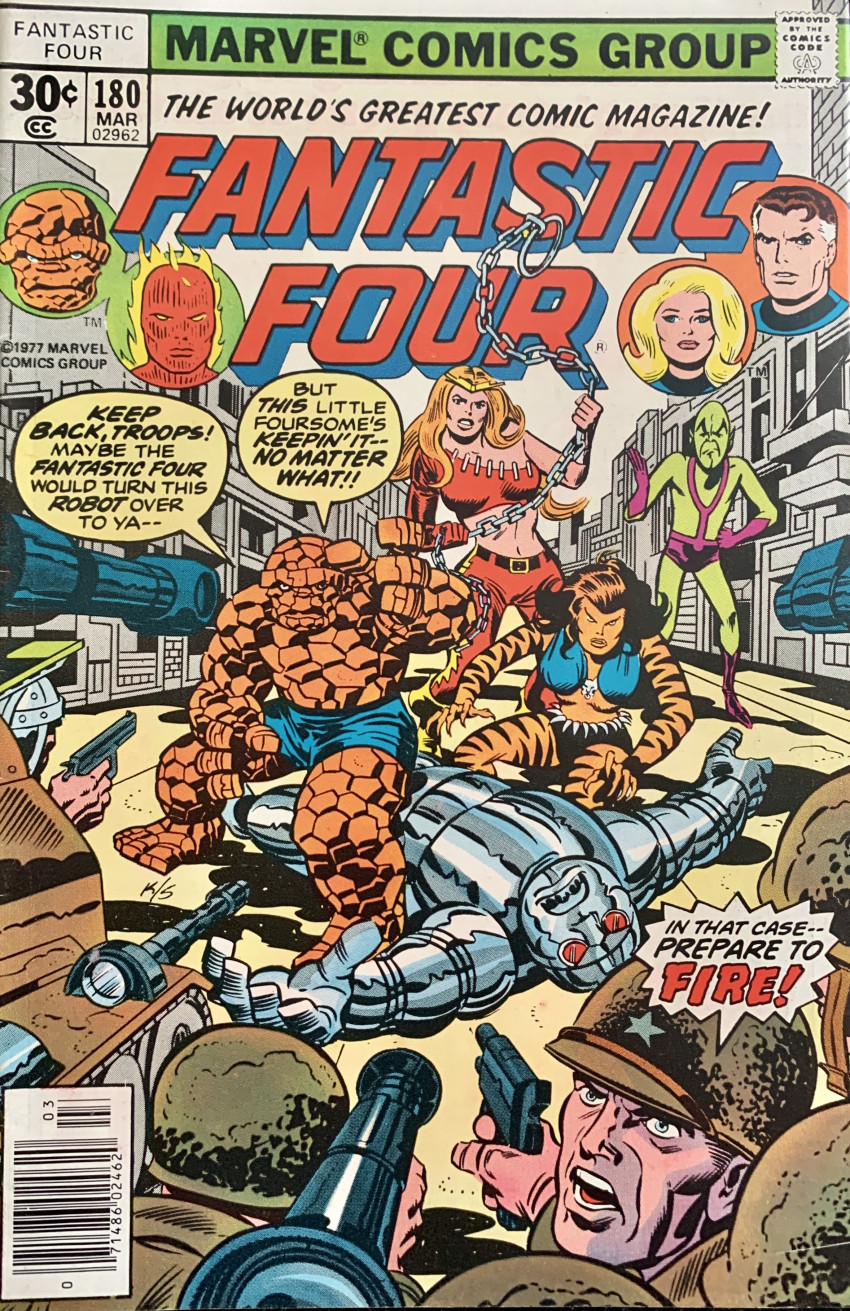 Couverture de Fantastic Four Vol.1 (1961) -180- Issue # 180