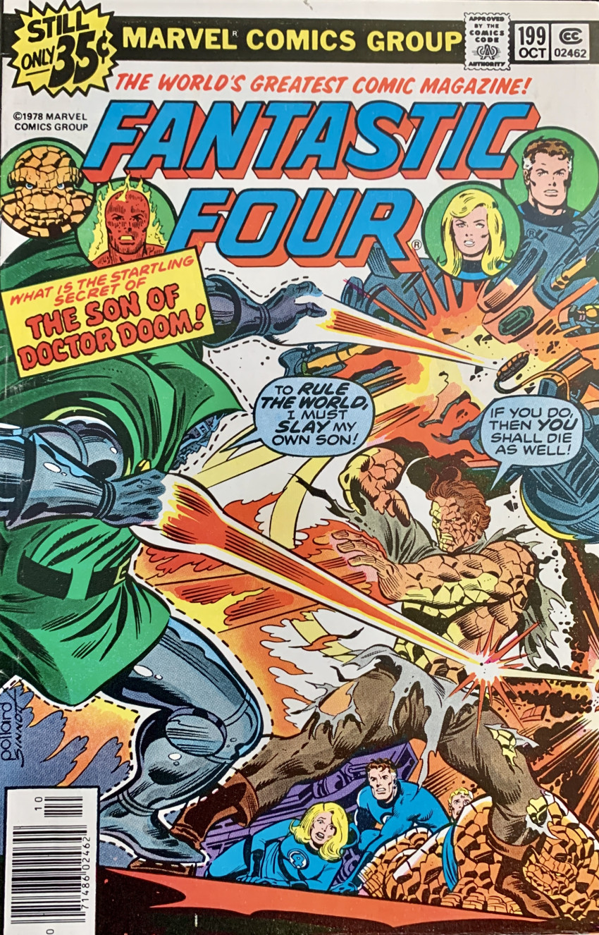 Couverture de Fantastic Four Vol.1 (1961) -199- The son of doctor Doom!