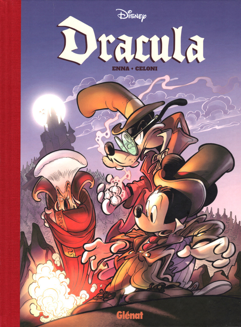 Couverture de Mickey (collection Disney / Glénat) -HS05- Dracula