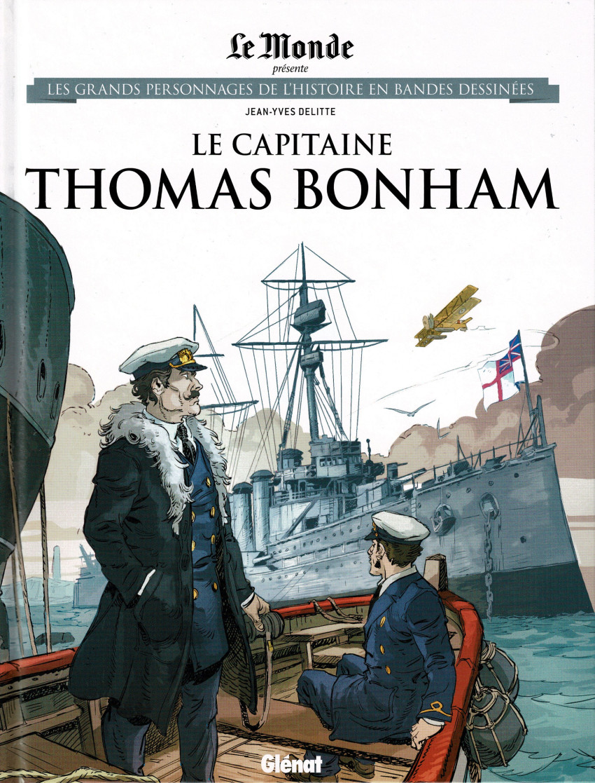 Couverture de Les grands Personnages de l'Histoire en bandes dessinées -93- Le capitaine Thomas Bonham