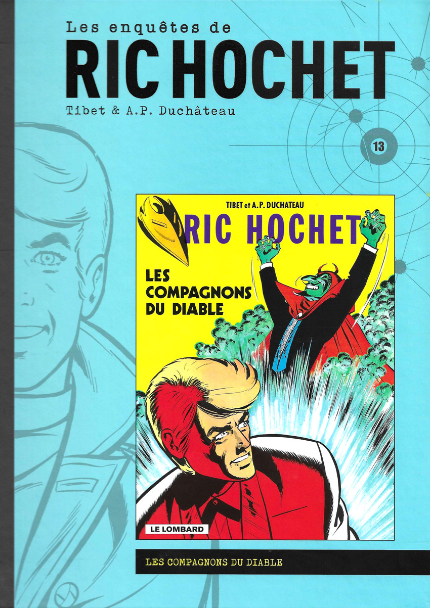 Couverture de Ric Hochet (Les enquêtes de) (CMI Publishing) -13- Les compagnons du diable