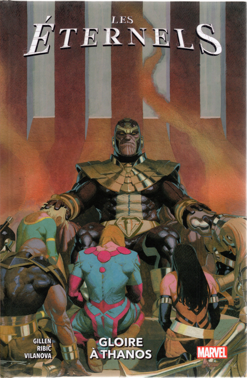 Couverture de Les Éternels (100% Marvel - 2021) -2- Gloire à Thanos